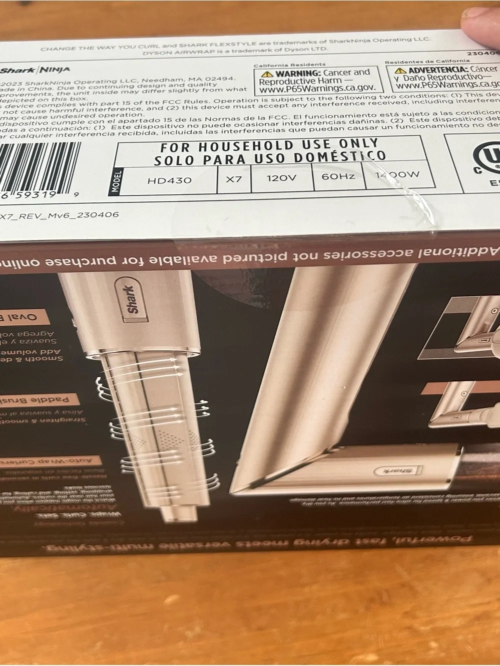 Shark InfinitiPro FlexStyle Ultra-Fast Hair Dryer & Styling System - Champagne